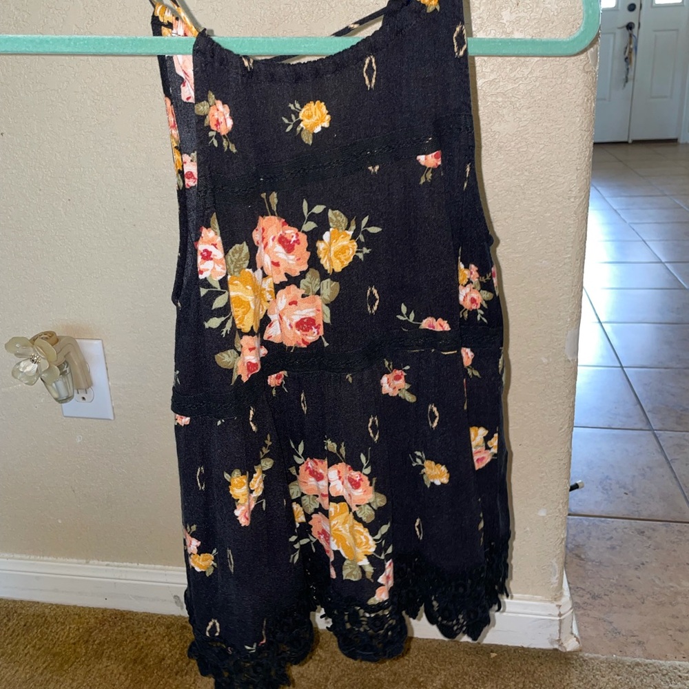 Small Blue Rain Top